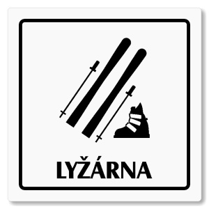 Lyžárna, 100x100mm, bílá, Arizona
